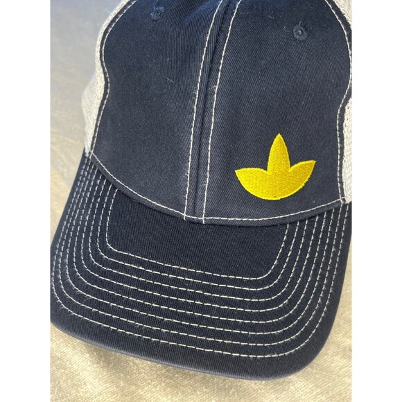 Simplot Snapback Mesh Back Trucker Blue/White One Size Platinum Series - Picture 5 of 7